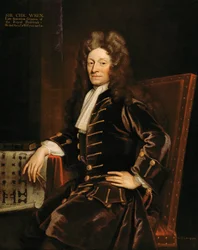クリストファー・レン卿の肖像（1632-1723）1711